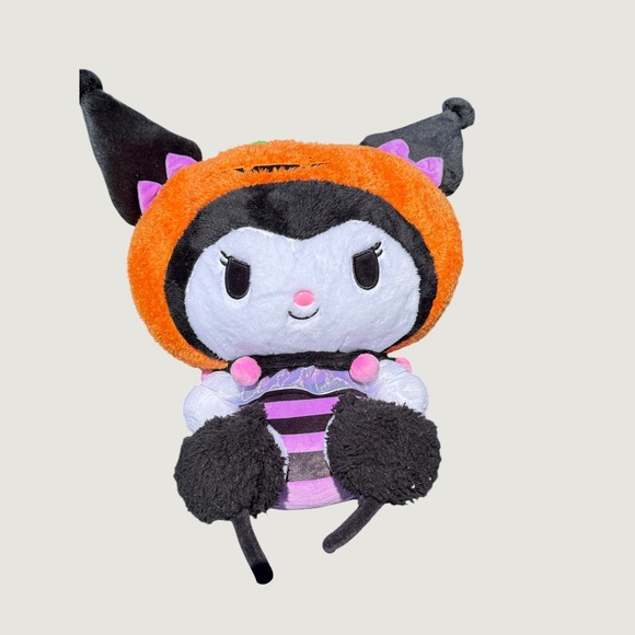 Sanrio Other - Sanrio Plush Unisex Small Orange Kuromi Pumpkin Halloween Costume Stuffed Toy